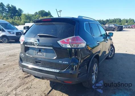2015 Nissan Rogue Sl z USA, uszkodzony, nr VIN 5N1AT2MV0FC920386